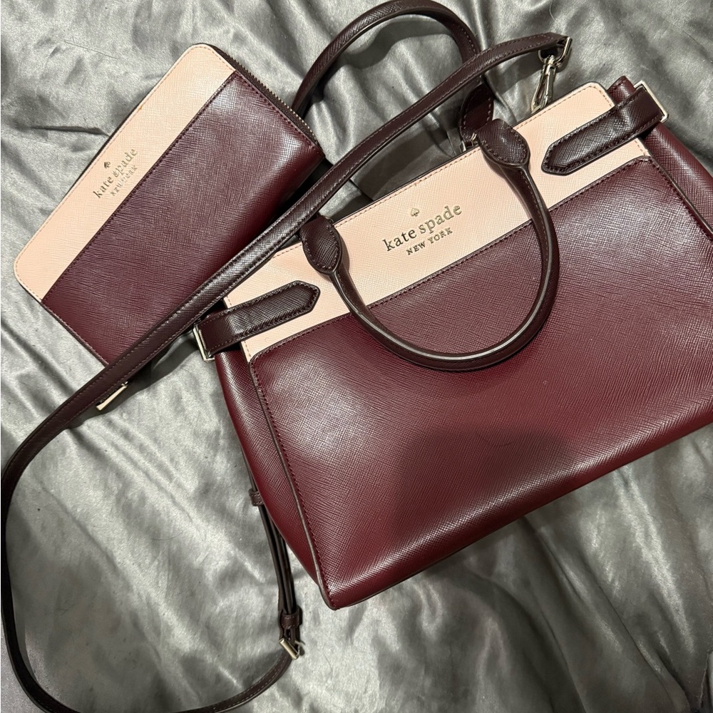 Kate Spade Staci Colorblock Medium Satchel Set
